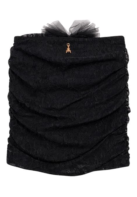 Gonna bambina nera merletto Patrizia Pepe | 7G0158NERO